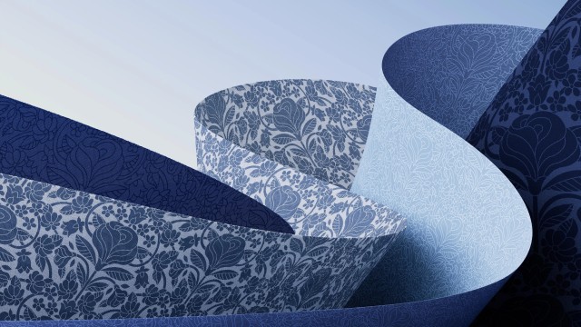 Blue abstract Surface Pro 9