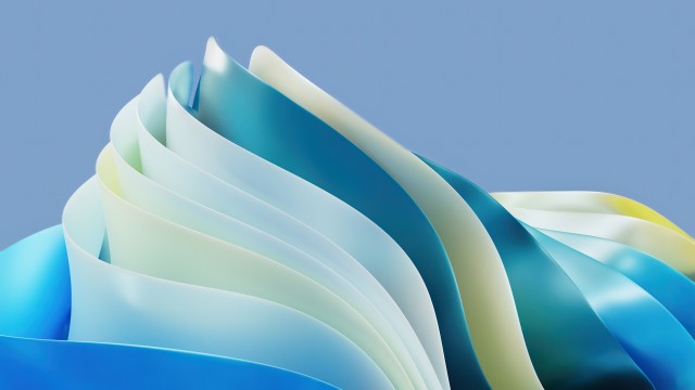 Blue gradient Abstract design