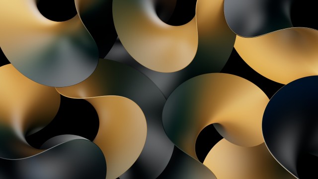 Brown abstract Abstract curves