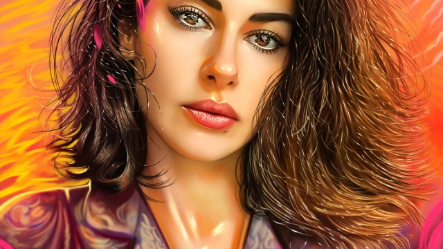 Beautiful girl Girly backgrounds