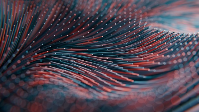 Data illustration Waves