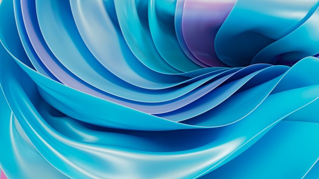 Fluidic Blue abstract