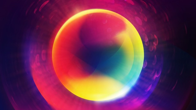 Gradient Abstract Circular
