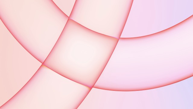 iMac 2021 Pink background