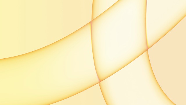 iMac 2021 Yellow background