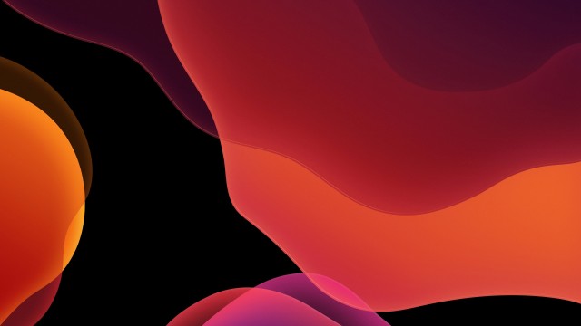 iOS 13 Black background