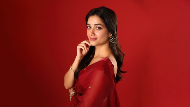 Bhagyashri Borse Saree