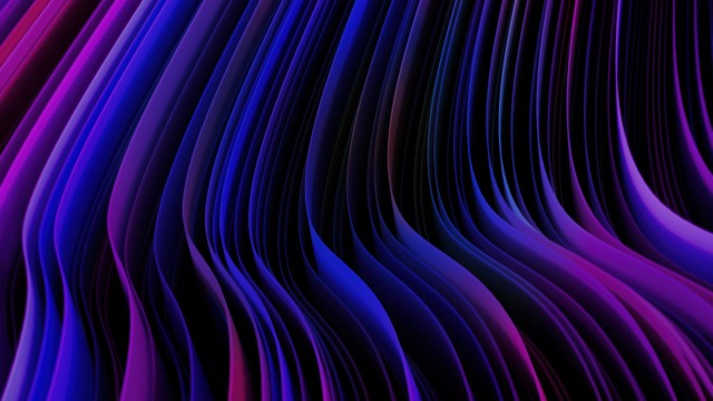 Neon Abstract Waves