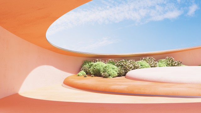 Orange aesthetic Interior