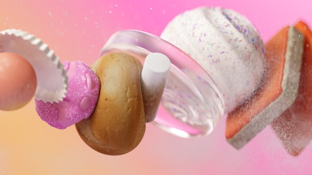 Organic Shapes Colorful