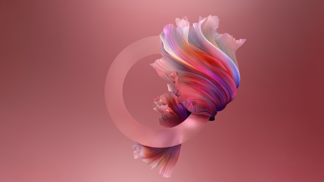 Pastel red Abstract design