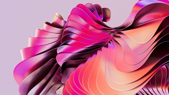 Pink abstract 3D background