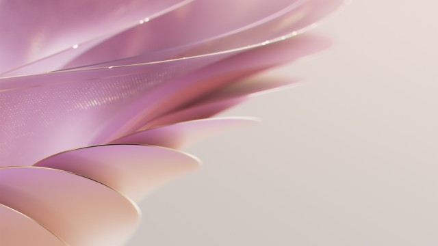 Pink abstract Waves