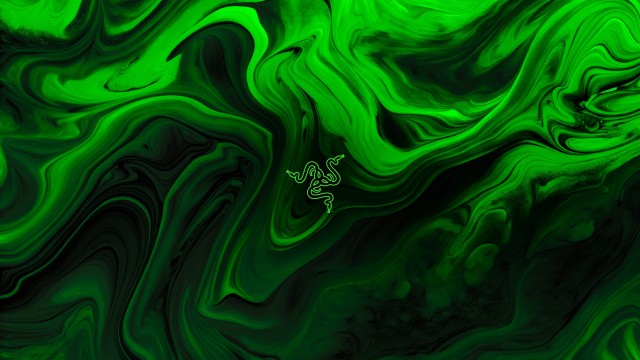 Razer Green abstract