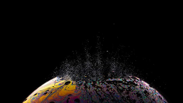 Soap Bubble Burst