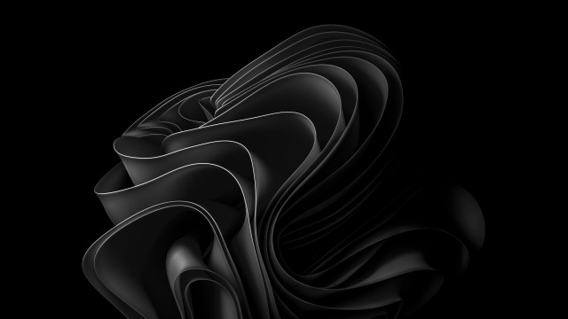 Windows 11 Black abstract