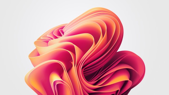 Windows 11 Orange abstract