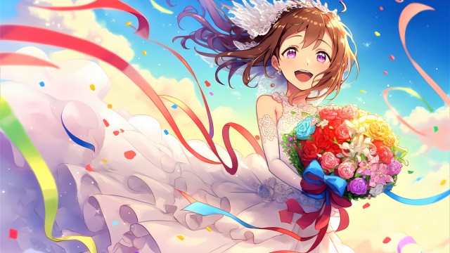 Bride anime Cute anime