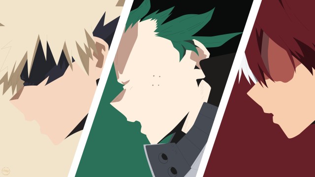 Katsuki Bakugo Izuku Midoriya