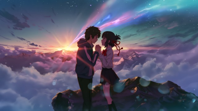 Kimi no Na wa Love couple