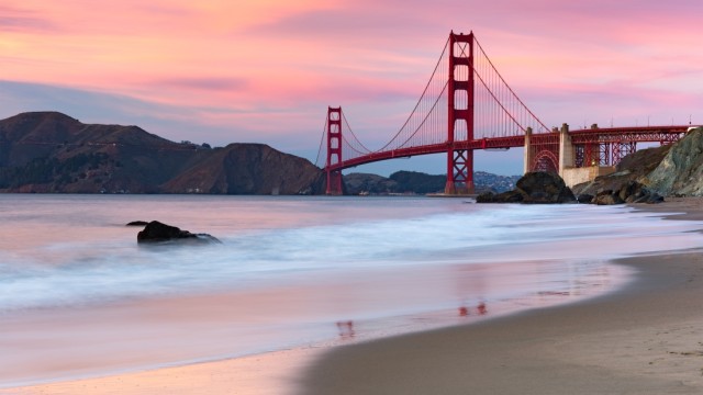 Golden Gate Bridge Beach