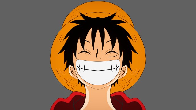 Monkey D. Luffy Laughing