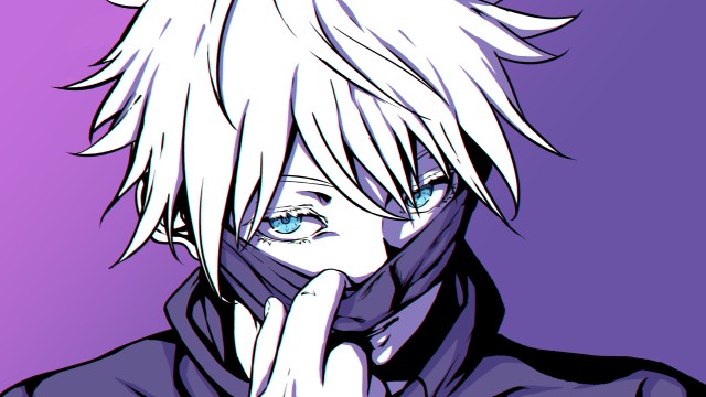 Satoru Gojo Purple aesthetic