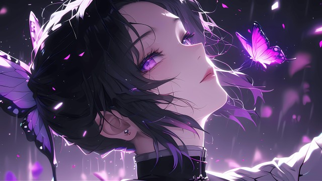 Shinobu Kocho Purple aesthetic