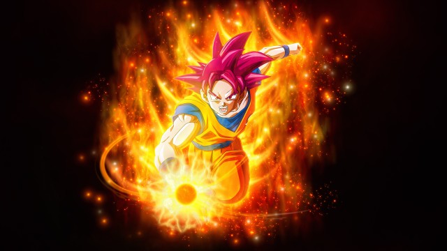 Super Saiyan God Flames