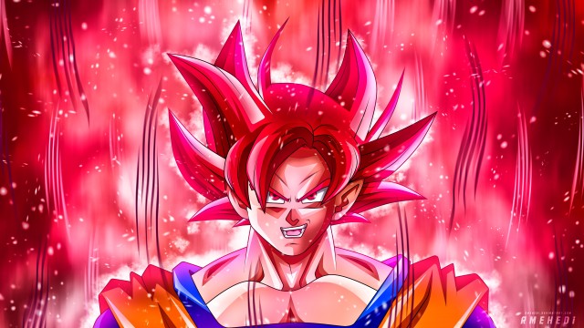 Super Saiyan Goku Flames