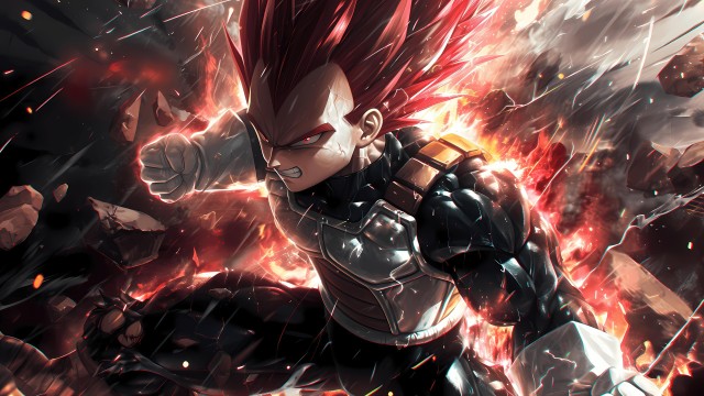 Vegeta Super Saiyan God