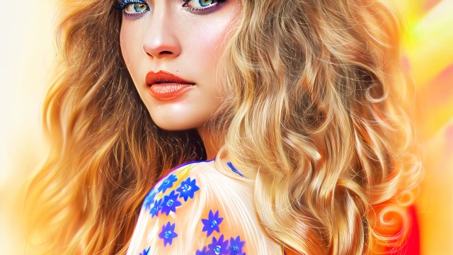 Gigi Hadid Artwork
