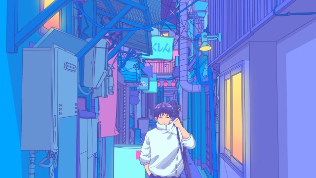 Yuta Okkotsu on Japanese street