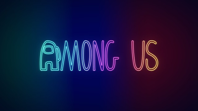 Among Us Neon