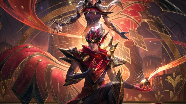 Arcana Xayah & Rakan League of Legends