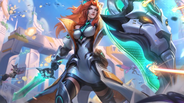 Battle Lion Leona League of Legends