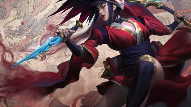 Blood Moon Akali League of Legends