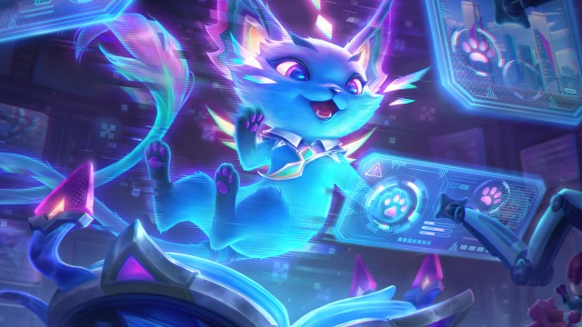Cyber Cat Yuumi League of Legends
