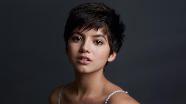 Isabela Merced Dark background