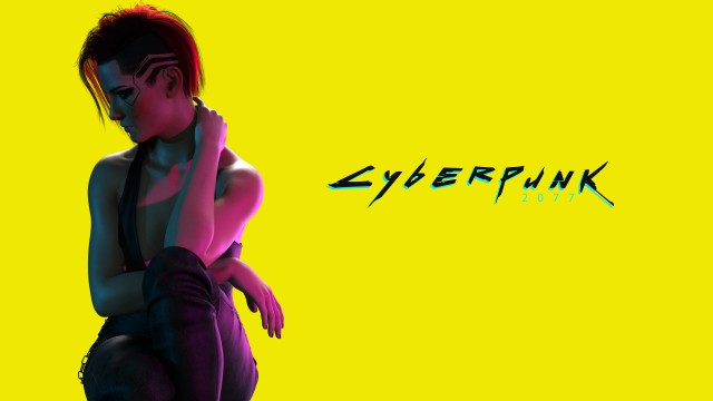 Cyberpunk Yellow background
