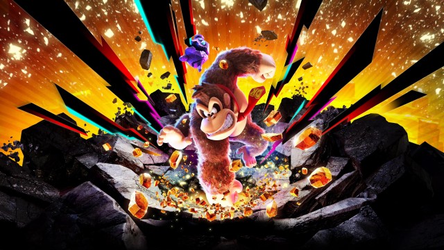 Donkey Kong Bananza Key Art