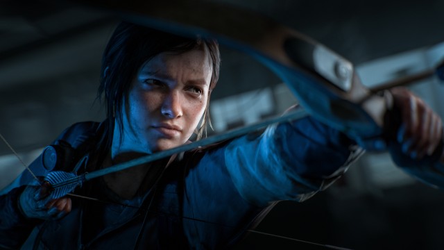 Ellie in The Last of Us Ultrawide