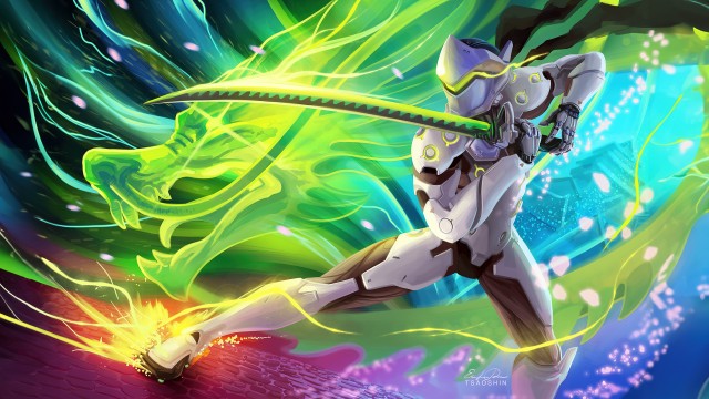 Genji Colorful art