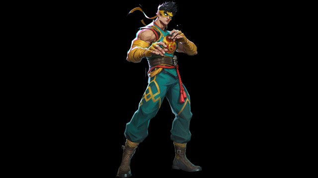 Iron Fist Black background