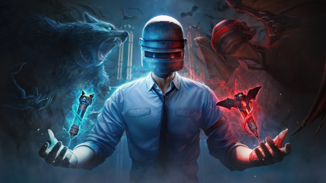 PUBG helmet Key Art