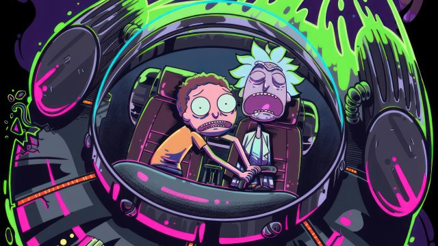 Rick and Morty Illustration