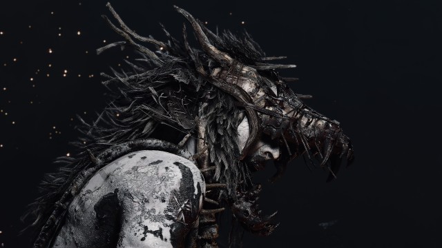 Senua's Saga Hellblade II Dark background