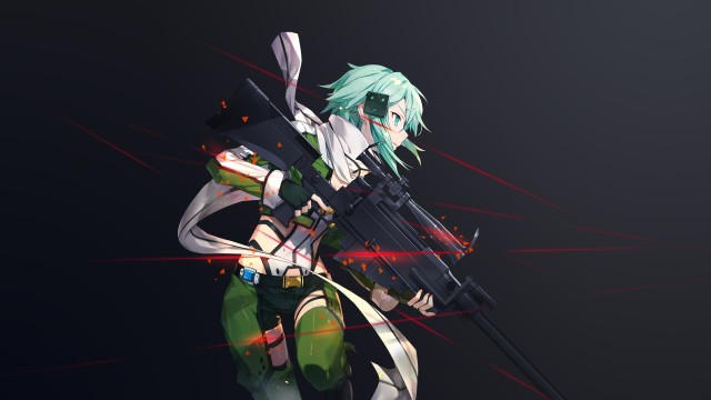 Sinon (Shino Asada) Sniper