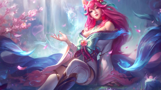 Spirit Blossom Ahri League of Legends