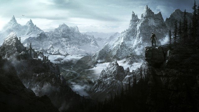 The Elder Scrolls V Skyrim Landscape